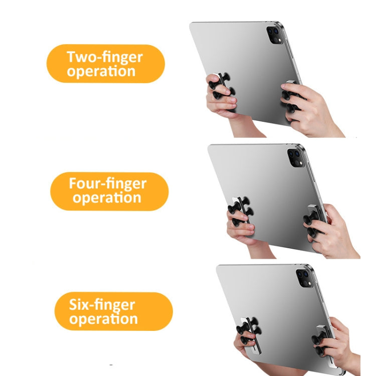 1pair Tablet Game Handle Grip Stand Holder Length Adjustable Silicone Controller - Controller Gamepad by buy2fix | Online Shopping UK | buy2fix