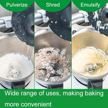 For Thermomix TM5 / TM6 Kitchen Machine Anti-Splash Protective Cover Crushing Mixing Cap(Grey) - Food Disposer Parts by buy2fix | Online Shopping UK | buy2fix