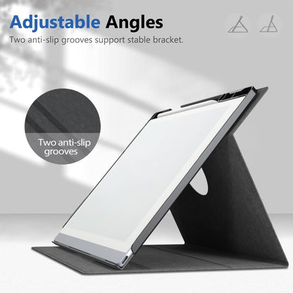 For ReMarkable 2 10.3 Inch 2020 Paper Tablet Case Multi-Viewing Adjustable Folding Book Folio Cover(Grey) - Others by buy2fix | Online Shopping UK | buy2fix