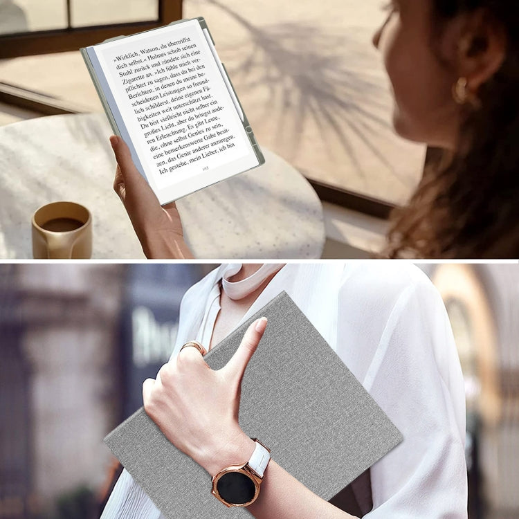 For ReMarkable 2 10.3 Inch 2020 Paper Tablet Case Slim Lightweight Folding Book Folio Cover(Grey) - Others by buy2fix | Online Shopping UK | buy2fix