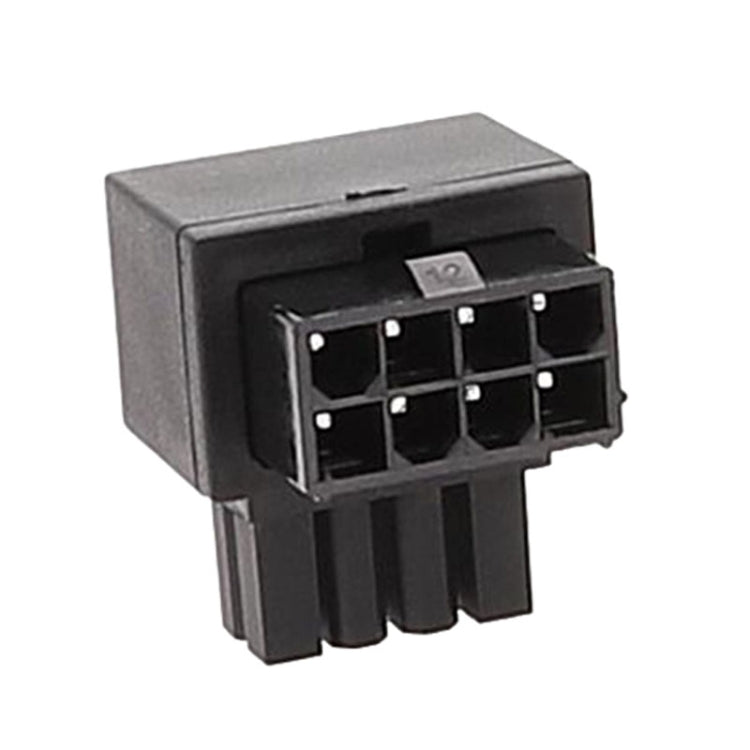 Positive Bend A Type Motherboard CPU 8Pin Power Steering Connector Interface Steering Header 90 Degree Adaptor by buy2fix