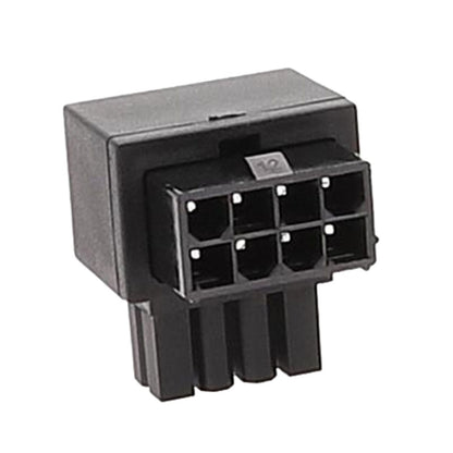 Positive Bend A Type Motherboard CPU 8Pin Power Steering Connector Interface Steering Header 90 Degree Adaptor by buy2fix