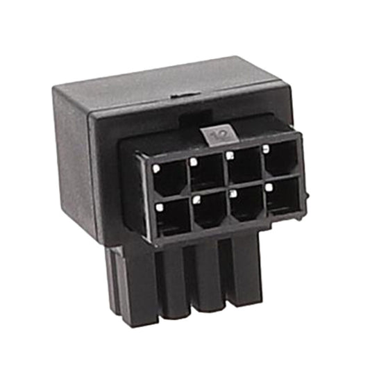 Positive Bend A Type Motherboard CPU 8Pin Power Steering Connector Interface Steering Header 90 Degree Adaptor by buy2fix