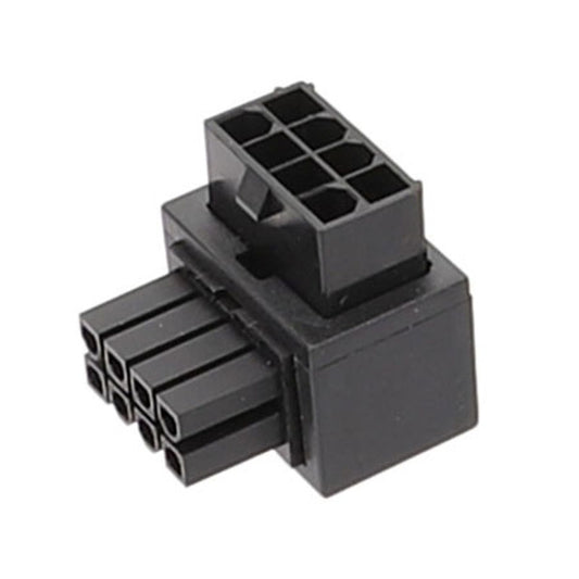 Reverse Curve B Type Motherboard CPU 8Pin Power Steering Connector Interface Steering Header 90 Degree Adaptor by buy2fix