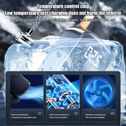 Car Portable Electric Tire Inflator Pump, Model: Wireless Upgrade - Inflatable Pump by buy2fix | Online Shopping UK | buy2fix