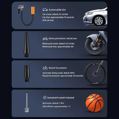 Car Portable Electric Tire Inflator Pump, Model: Wireless Standard - Inflatable Pump by buy2fix | Online Shopping UK | buy2fix