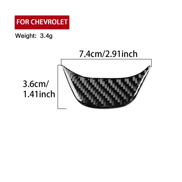 For Chevrolet Malibu 2016-2024 Left-hand Drive Steering Wheel Sticker(Red) - Car Interior Mouldings by buy2fix | Online Shopping UK | buy2fix