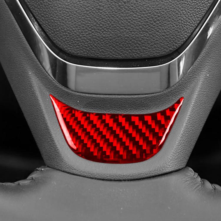 For Chevrolet Malibu 2016-2024 Left-hand Drive Steering Wheel Sticker(Red) - Car Interior Mouldings by buy2fix | Online Shopping UK | buy2fix