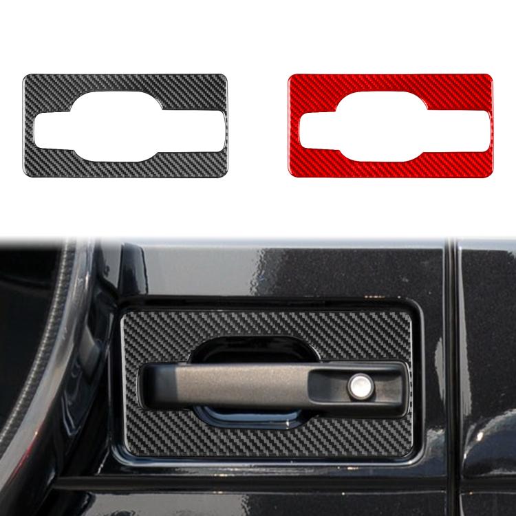 For Mercedes-Benz G-Class W463 Trunk Handle Sticker(Black) - Car Interior Mouldings by buy2fix | Online Shopping UK | buy2fix