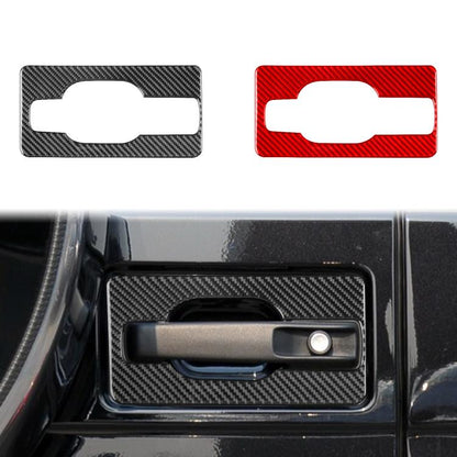 For Mercedes-Benz G-Class W463 Trunk Handle Sticker(Black) - Car Interior Mouldings by buy2fix | Online Shopping UK | buy2fix