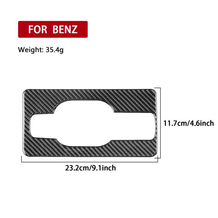 For Mercedes-Benz G-Class W463 Trunk Handle Sticker(Black) - Car Interior Mouldings by buy2fix | Online Shopping UK | buy2fix