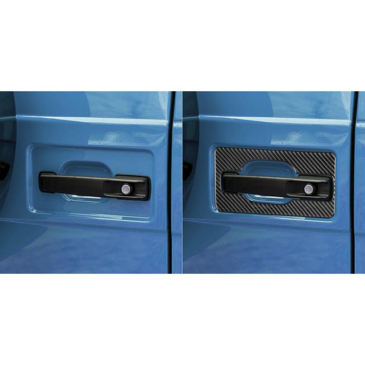 For Mercedes-Benz G-Class W463 Trunk Handle Sticker(Black) - Car Interior Mouldings by buy2fix | Online Shopping UK | buy2fix