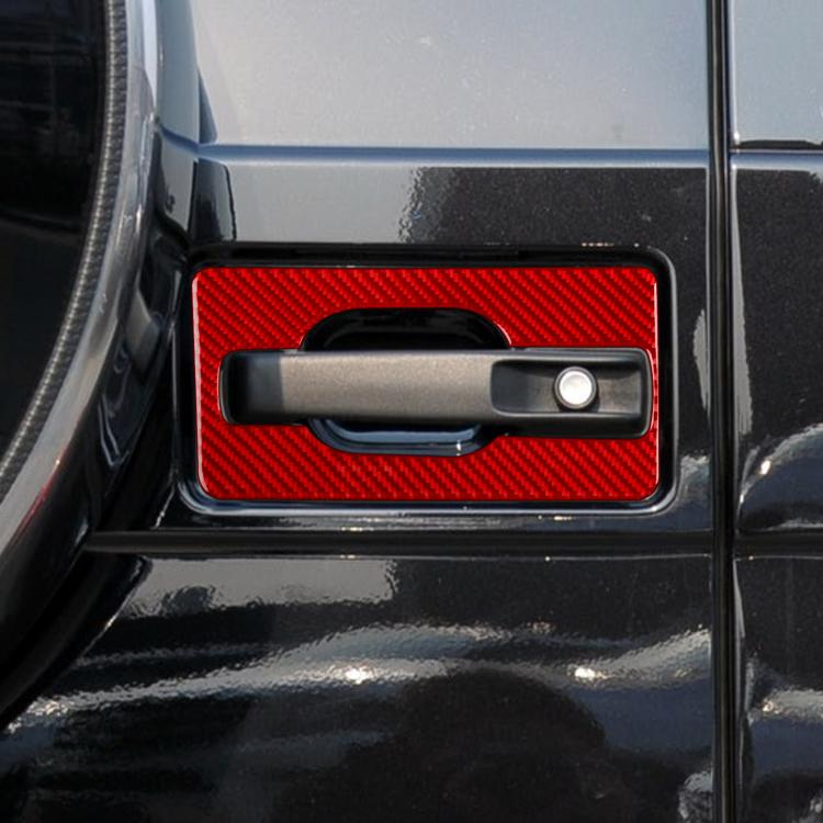 For Mercedes-Benz G-Class W463 Trunk Handle Sticker(Black) - Car Interior Mouldings by buy2fix | Online Shopping UK | buy2fix