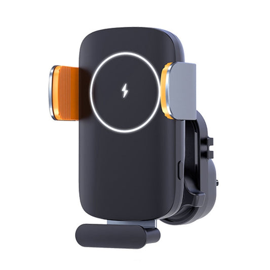 Smart Induction Wireless Charger Car Cell Phone Holder Solar Fast Charging Air Vent Navigation Stand(Universal) by buy2fix