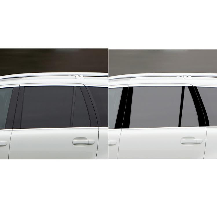 For 2003-2014 Volvo XC90 10pcs /Set Universal B-pillar Decorative Sticker for Left and Right Drive(Black) - Car Interior Mouldings by buy2fix | Online Shopping UK | buy2fix