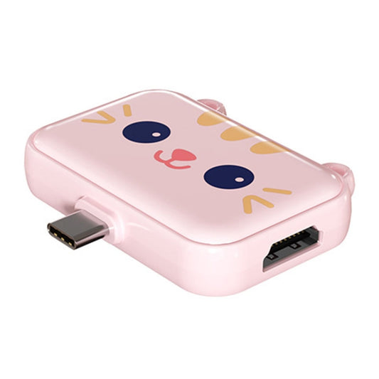 3 In 1 Type-C Docking Station USB Hub For iPad / Phone Docking Station, Port: 3H HDMI+PD+USB3.0 Pink by buy2fix