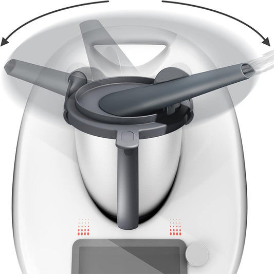 For Thermomix TM6 TM5 Anti-Splash Steam Release Cap Air Guide(Grey) - Food Disposer Parts by buy2fix | Online Shopping UK | buy2fix