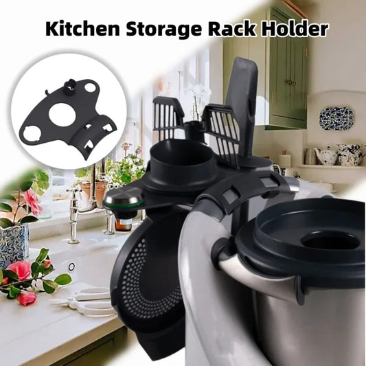 For Thermomix  TM5 TM6 Storage Rack Holder Food Processor Accessories(White) - Food Disposer Parts by buy2fix | Online Shopping UK | buy2fix