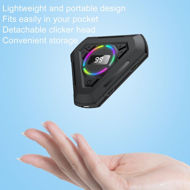 G50 Screen Tapper Cell Phone Tapper Live Streaming Aid Mute Analog Finger Tapping, Specification: 1 Drag 4 - Other Accessories by buy2fix | Online Shopping UK | buy2fix