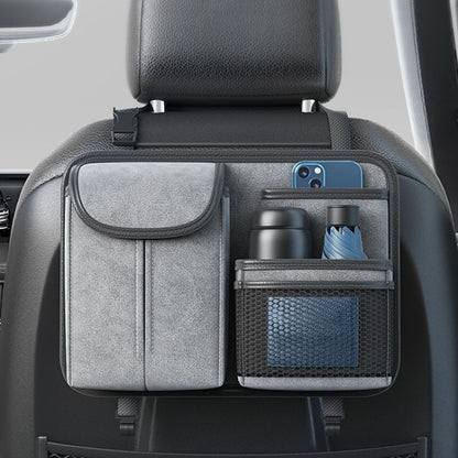 Car Seat Back Organizer Multifunctional Storage Bag Decorative Products(Black) by buy2fix
