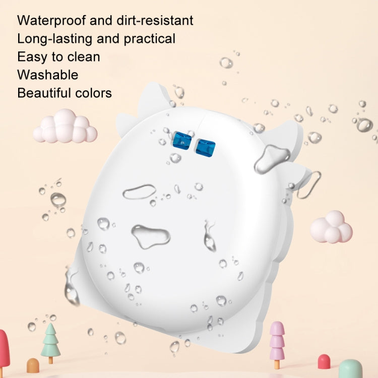 For Tamagotchi Uni (2023) Pet Game Console Silicone Protective Case(White Cow) - Cases by buy2fix | Online Shopping UK | buy2fix