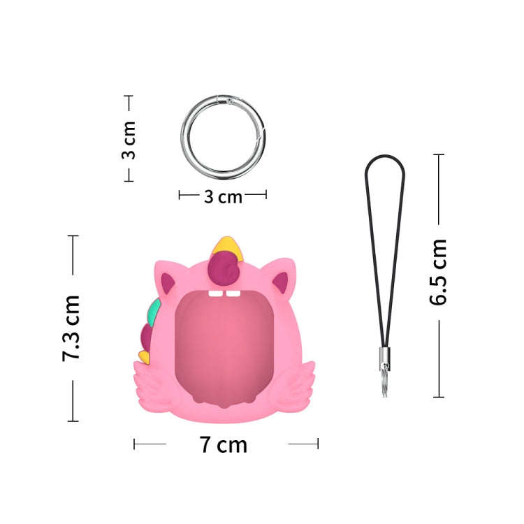 For Tamagotchi Uni (2023) Pet Game Console Silicone Protective Case(Pink) - Cases by buy2fix | Online Shopping UK | buy2fix