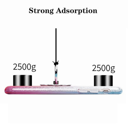 Metal Cell Phone Finger Ring Holder Rotatable Desktop Phone Stand, Color: 4 Leaf Grass Oxidation Rose Golden - Ring Holder by buy2fix | Online Shopping UK | buy2fix