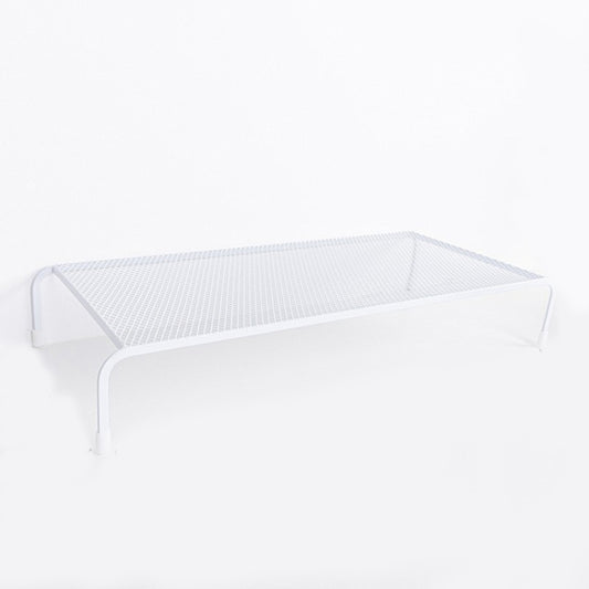 Computer Monitor Elevated Bracket Desk Wrought Iron Rack Organizer, Spec: Standard Single Layer by buy2fix