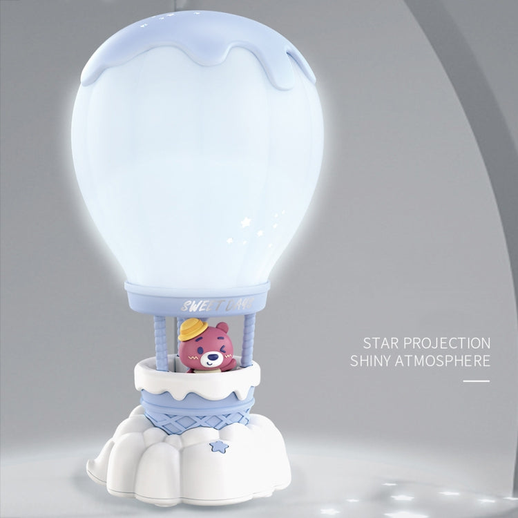 Cartoon Balloon Shape USB Charging Eye Protection LED Night Light Bedroom Reading Table Lamp, Color: Pink by buy2fix
