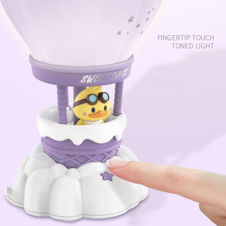 Cartoon Balloon Shape USB Charging Eye Protection LED Night Light Bedroom Reading Table Lamp, Color: Pink by buy2fix