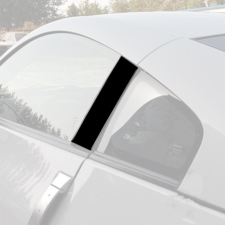For 2003-2009 Nissan 350z 2pcs /Set Universal B-pillar Decoration Sticker for Left and Right Drive(Black) - Car Interior Mouldings by buy2fix | Online Shopping UK | buy2fix