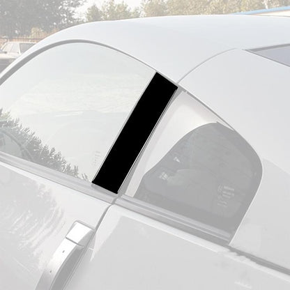 For 2003-2009 Nissan 350z 2pcs /Set Universal B-pillar Decoration Sticker for Left and Right Drive(Black) - Car Interior Mouldings by buy2fix | Online Shopping UK | buy2fix