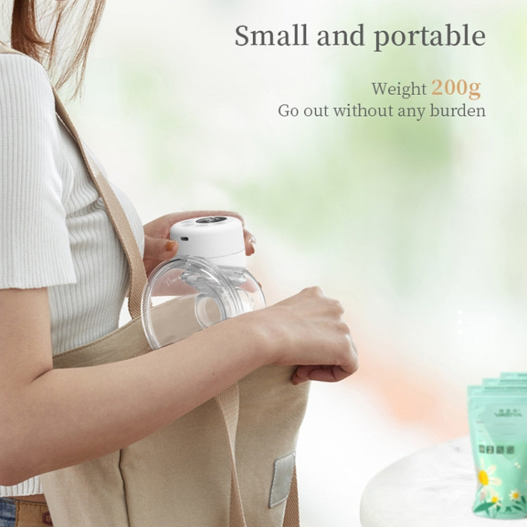 S12 LCD Screen Smart Large Capacity Portable Wearable Silent Electric Breast Pump, Color: Bilateral - Cups & Silicone Nipple by buy2fix | Online Shopping UK | buy2fix