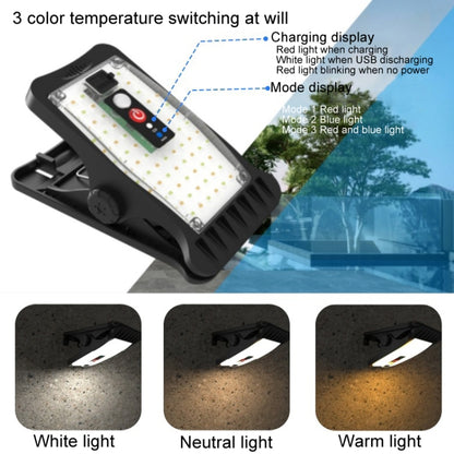 Solar Outdoor Clip Light LED Courtyard Garden Lamp Human Induction Wall Light Emergency Light, Style: Standard Model by buy2fix