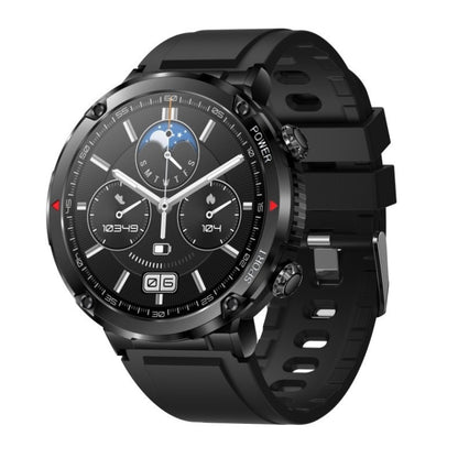 T30 1.6-inch Outdoor Sports Waterproof Smart Music Bluetooth Call Watch, Color: Black by buy2fix