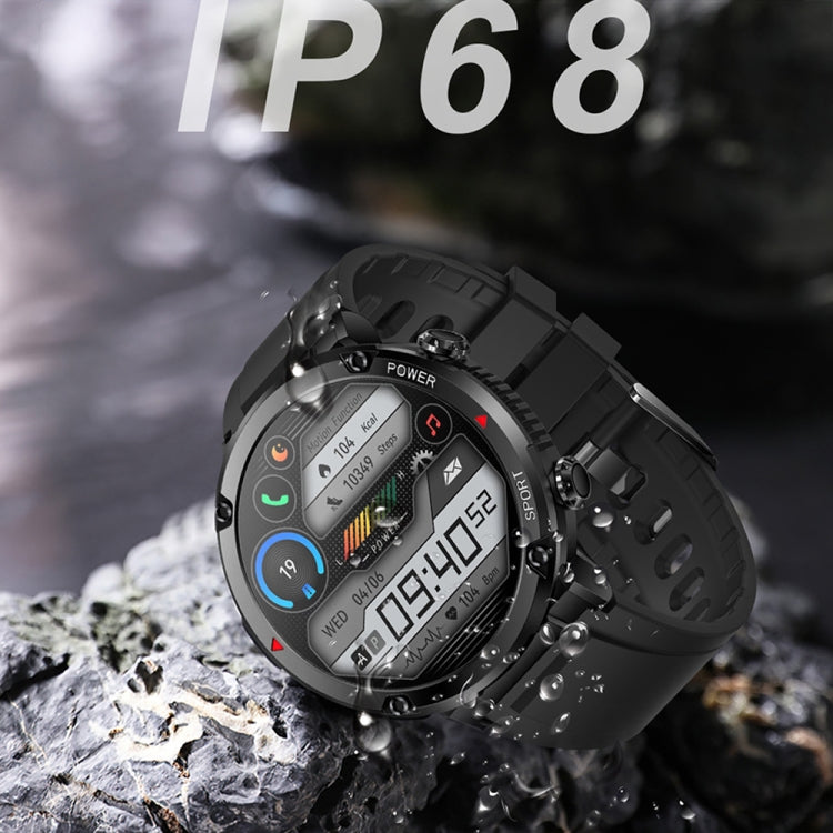 T30 1.6-inch Outdoor Sports Waterproof Smart Music Bluetooth Call Watch, Color: Dark Green by buy2fix