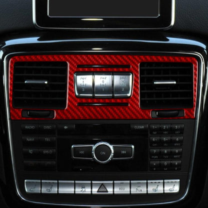 For Mercedes-Benz G-Class W463 Middle Air Vent Decorative Sticker(Red) - Car Interior Mouldings by buy2fix | Online Shopping UK | buy2fix