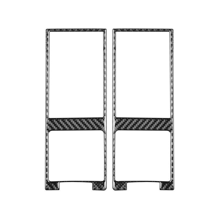 For Mercedes-Benz G-Class W463 2pcs /Set Both Sides Air Vent Decoration Stickers(Black) - Car Interior Mouldings by buy2fix | Online Shopping UK | buy2fix