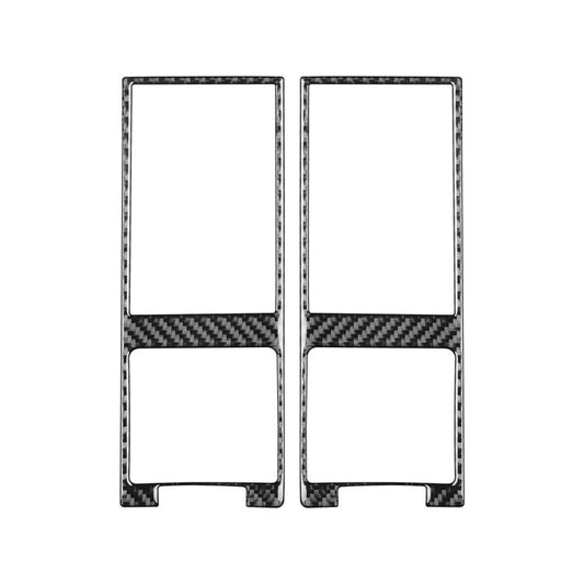 For Mercedes-Benz G-Class W463 2pcs /Set Both Sides Air Vent Decoration Stickers(Black) - Car Interior Mouldings by buy2fix | Online Shopping UK | buy2fix