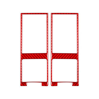 For Mercedes-Benz G-Class W463 2pcs /Set Both Sides Air Vent Decoration Stickers(Red) - Car Interior Mouldings by buy2fix | Online Shopping UK | buy2fix
