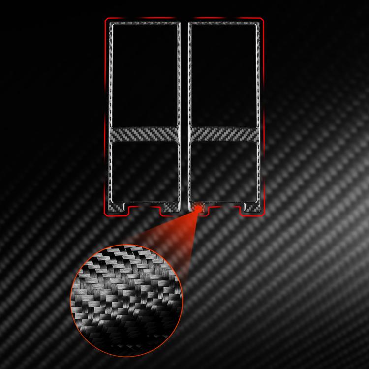 For Mercedes-Benz G-Class W463 2pcs /Set Both Sides Air Vent Decoration Stickers(Red) - Car Interior Mouldings by buy2fix | Online Shopping UK | buy2fix