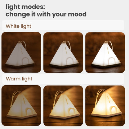 ZAY-L05 Tent-Shape USB Charging Timer Night Light Wild Camping Atmosphere Light(Green) by buy2fix