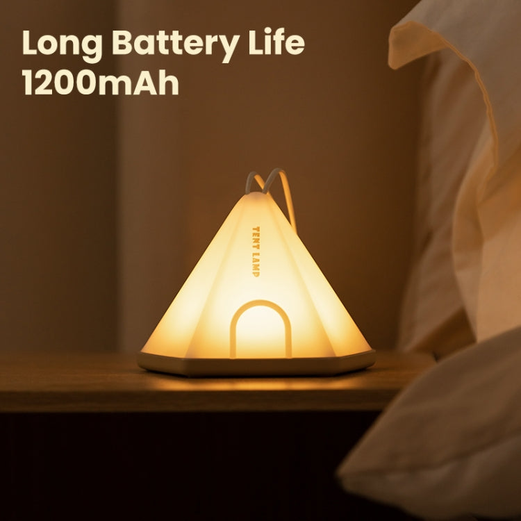 ZAY-L05 Tent-Shape USB Charging Timer Night Light Wild Camping Atmosphere Light(Green) by buy2fix
