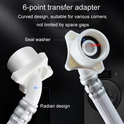 Fully Automatic Washing Machine Water Inlet Hose Adapter, Length: 4m - Washing Machine Parts by buy2fix | Online Shopping UK | buy2fix