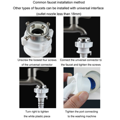 Fully Automatic Washing Machine Water Inlet Hose Adapter, Length: 3m - Washing Machine Parts by buy2fix | Online Shopping UK | buy2fix