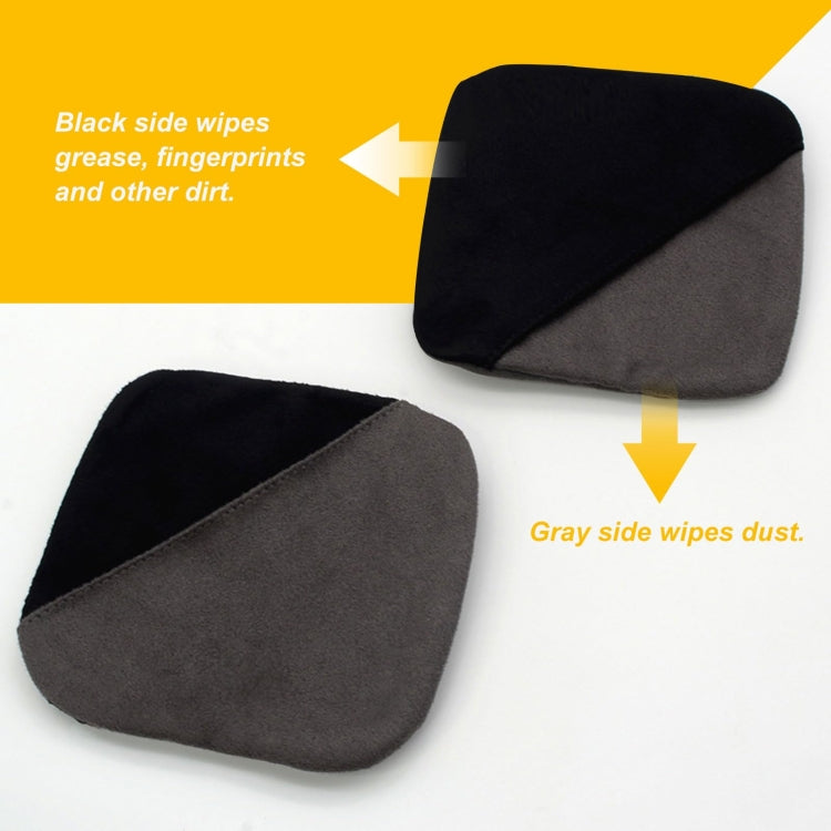 Microfiber Laptop Screen Cleaning Towel For LCD, Phone, Car Screen(Square) by buy2fix