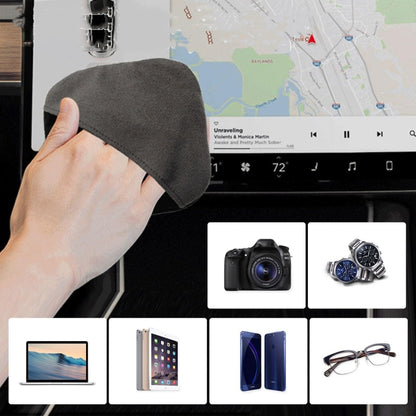 Microfiber Laptop Screen Cleaning Towel For LCD, Phone, Car Screen(Square) by buy2fix