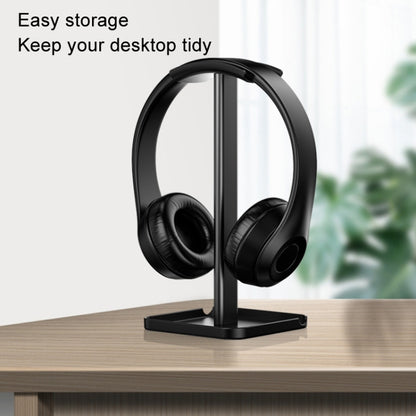 Desktop Headphone Holder Cell Phone Tablet Stand(Black) by buy2fix