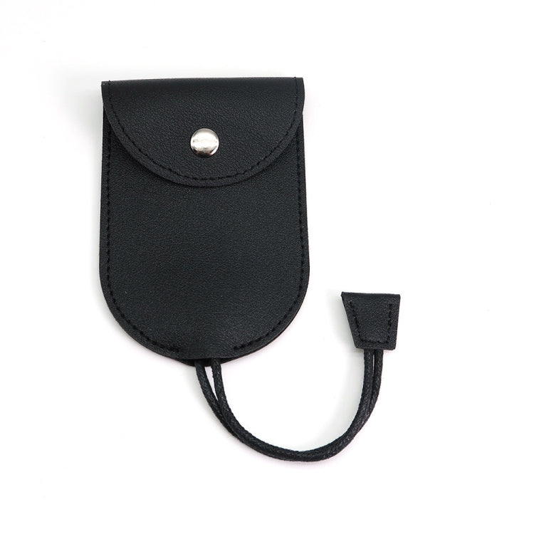 Pull-out Personalized Ladies Car Key Bag Portable Large Capacity Storage Key Cover, Color: Black With Seal by buy2fix