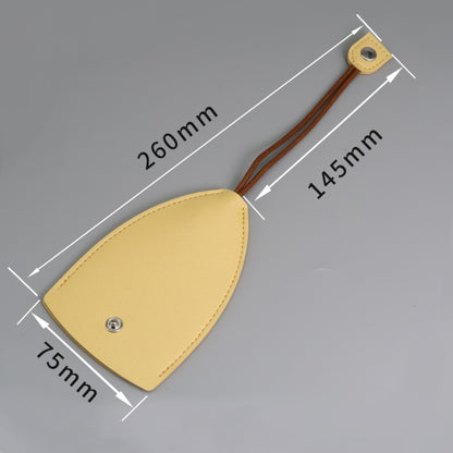 Pull-out Personalized Ladies Car Key Bag Portable Large Capacity Storage Key Cover, Color: Yellow With Seal by buy2fix